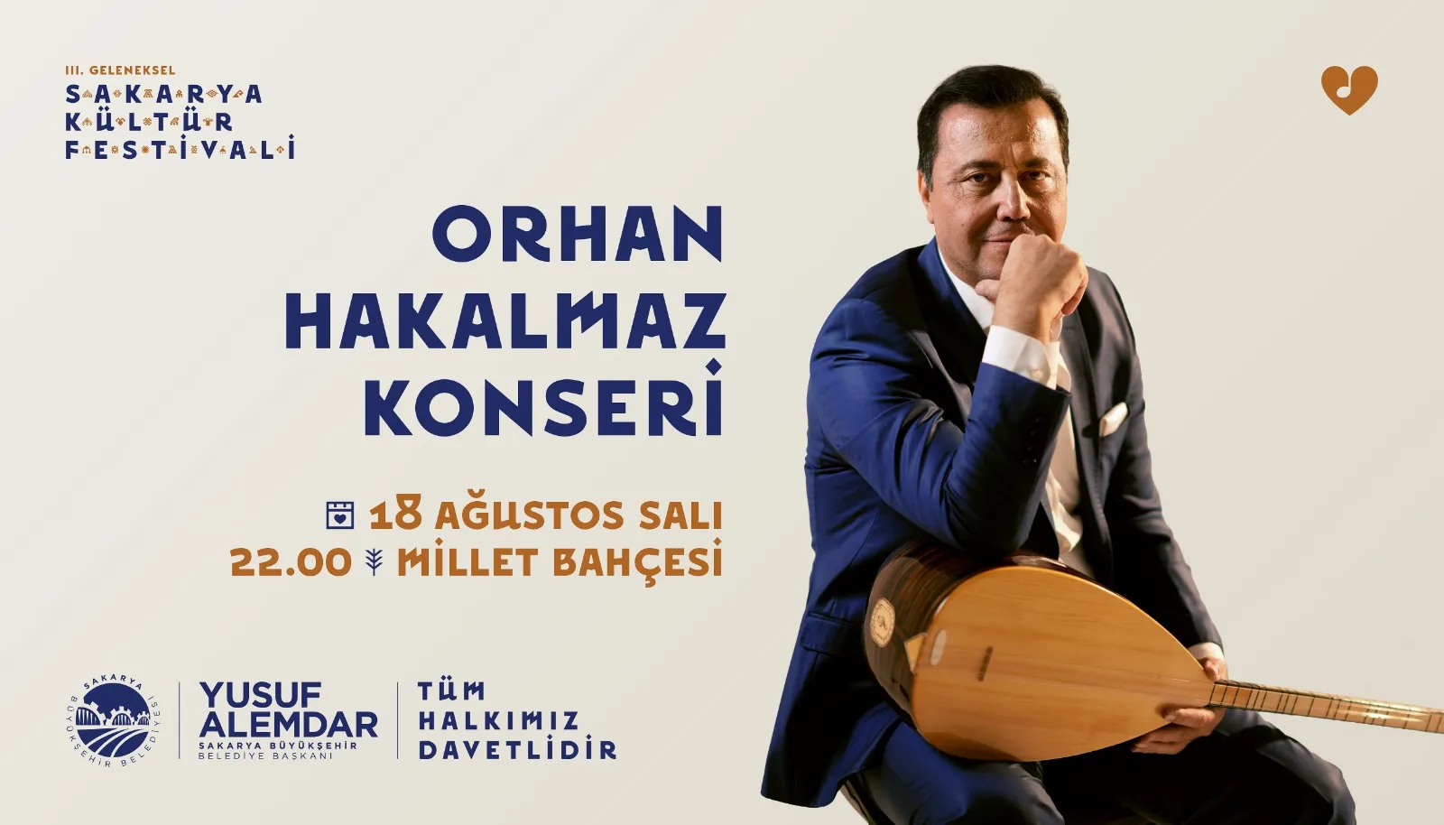 İlk gün Orhan Hakalmaz sahne alacak