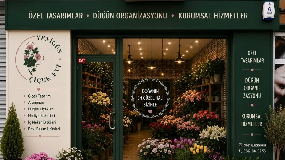 Özel Günlerin Vazgeçilmezi: Adapazarı'nda Yenigün Çiçek Evi'ni Keşfedin