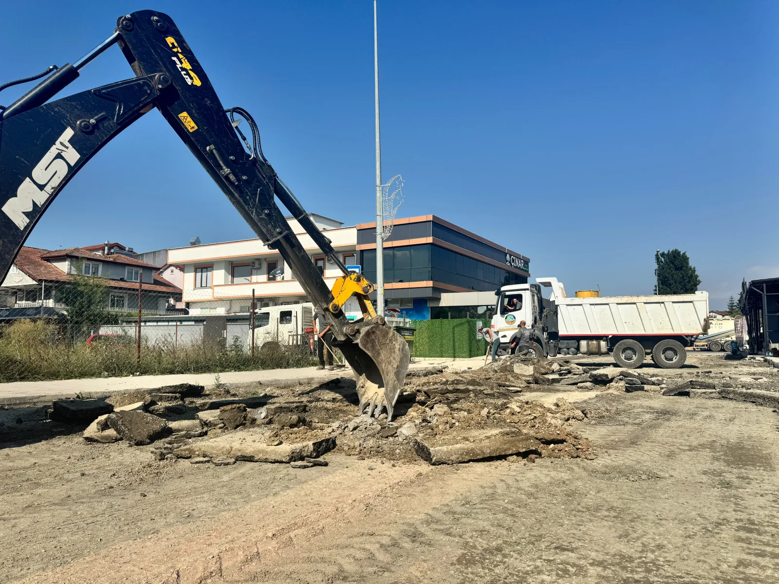Köprübaşı'nda 18. Cadde Yenileme Projesi!