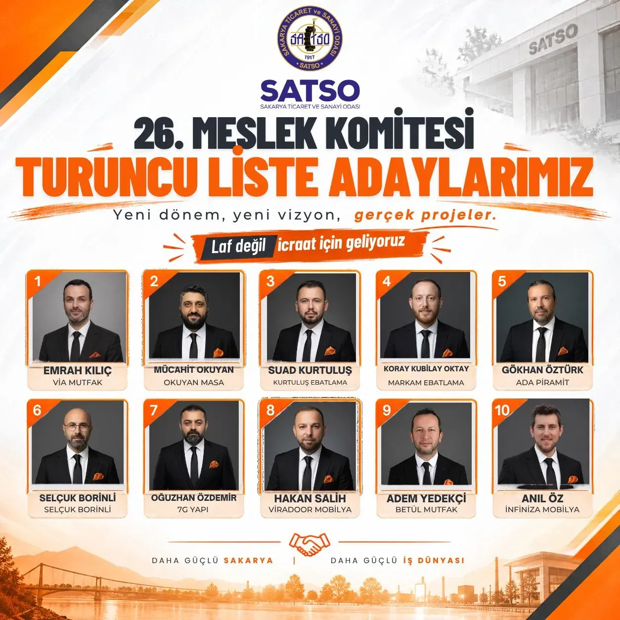 Sakarya Ticaret ve Sanayi Odası Seçimlerinde Son Düzlük: 26. Meslek Komitesi Ne Yapıyor?